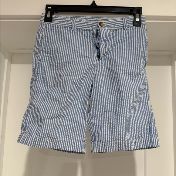 Vineyard Vines Blue and White Striped Kids Shorts - Picture 1 of 2